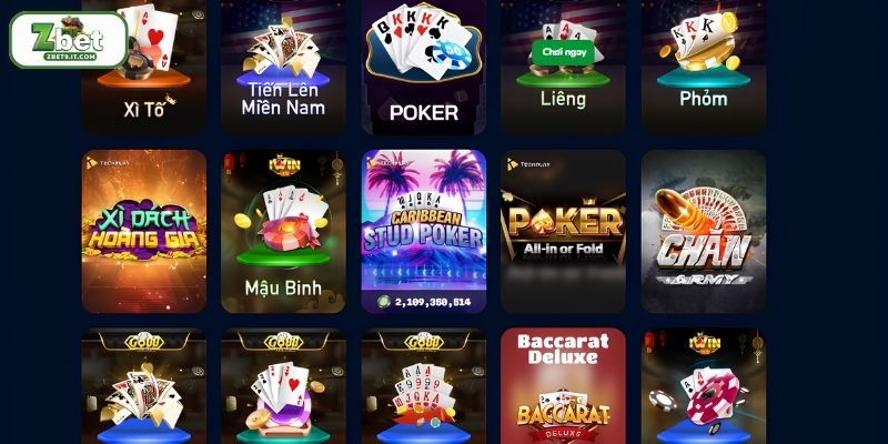 Hé lộ game bài ZBET được yêu thích 2026